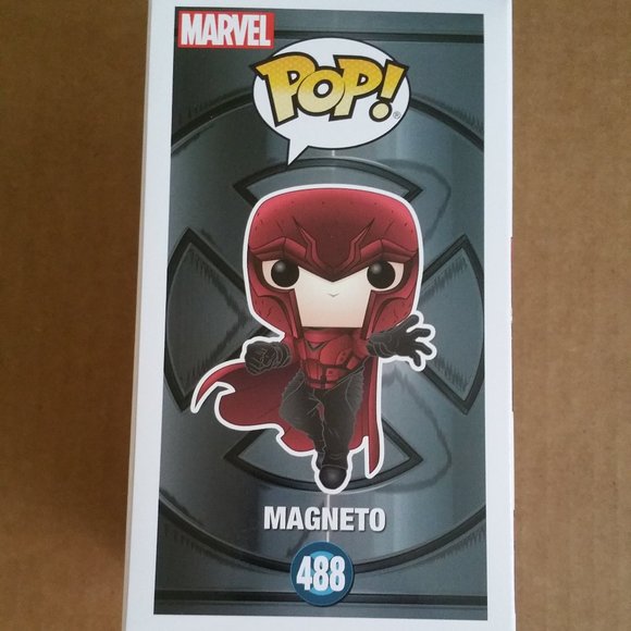 Funko Pop MARVEL X-Men MAGNETO #488 Walmart Exclusive -Missing Sticker - Picture 2 of 6